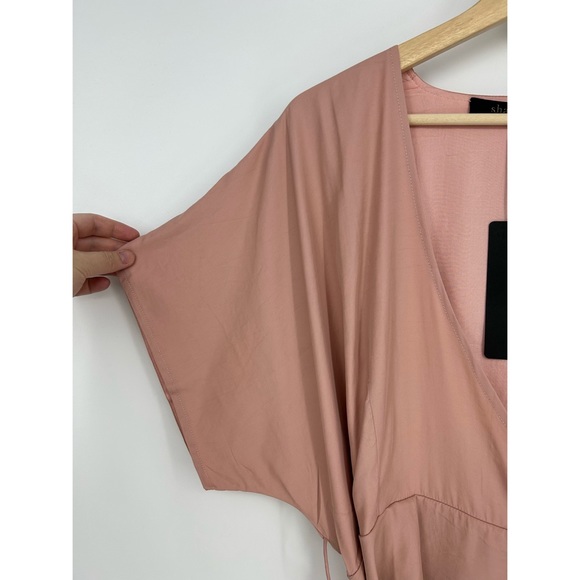 Shakuhachi Dust Pink Isabelle Wrap Dress - Picture 7 of 10